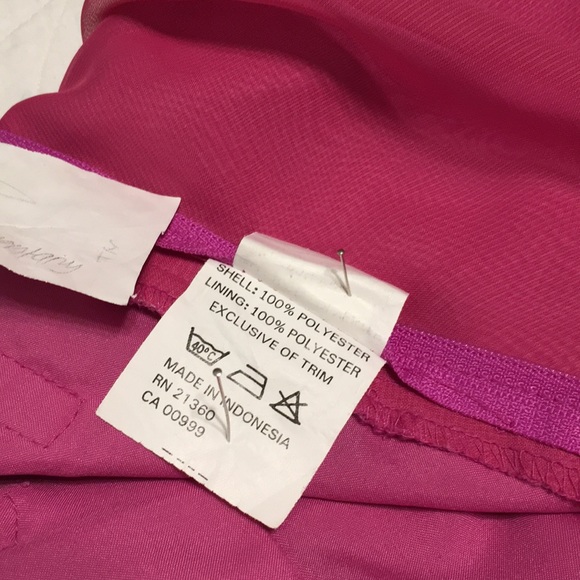 Mori Lee Fuchsia Strapless Gown - Picture 7 of 7